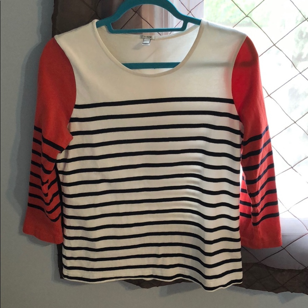 J Crew Striped Tee